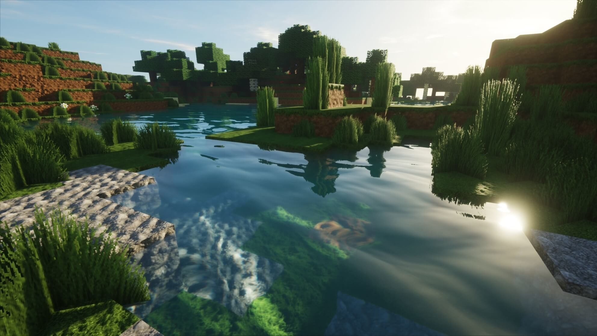 Lột xác với Ray Tracing, ai dám chê Minecraft là game nhảm nhí chỉ dành cho trẻ con - Ảnh 2. Lột xác với Ray Tracing, ai dám chê Minecraft là game nhảm nhí chỉ dành cho trẻ con - Ảnh 2.