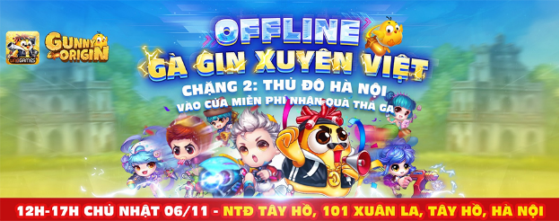 Offline Gunny Origin – Gà Gin xuyên Việt chặng 02 vào 6/11 - Ảnh 1.