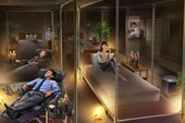 Nhật Bản mở quán cafe "học ngủ" sang chảnh bậc nhất Tokyo