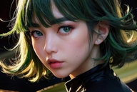 One Punch Man: AI tưởng tượng Tatsumaki khi bước ra đời thật  