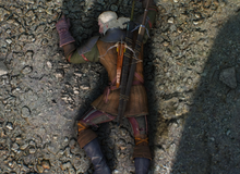Xuất hiện bản mod biến The Witcher 3 thành game sinh tồn, Geralt phải bò xuống đất ăn cỏ vì... quá đói