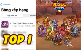 Mang phong vị độc đáo, Tam Quốc Chess chinh phục phần lớn game thủ, trở thành game #1 Chiến Thuật trên App Store