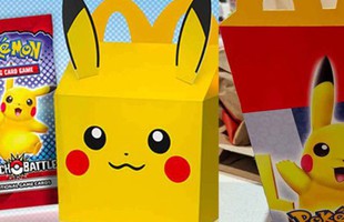 Hợp tác với McDonald, Pokemon tung ra gói sản phẩm siêu đặc biệt, chỉ có thể nhận khi mua đồ ăn