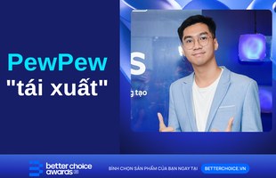 Tái xuất với vai trò chưa từng có trong một thập kỷ, PewPew hào hứng với hành trình mới cùng cộng đồng yêu công nghệ