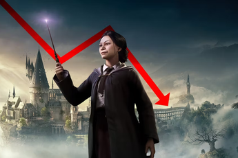 Hogwarts Legacy ngày càng xuống dốc, người chơi tụt giảm, doanh thu mất top đầu