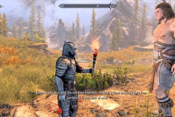 Xuất hiện siêu nhân: Phá đảo Skyrim chỉ bằng một ngọn đuốc