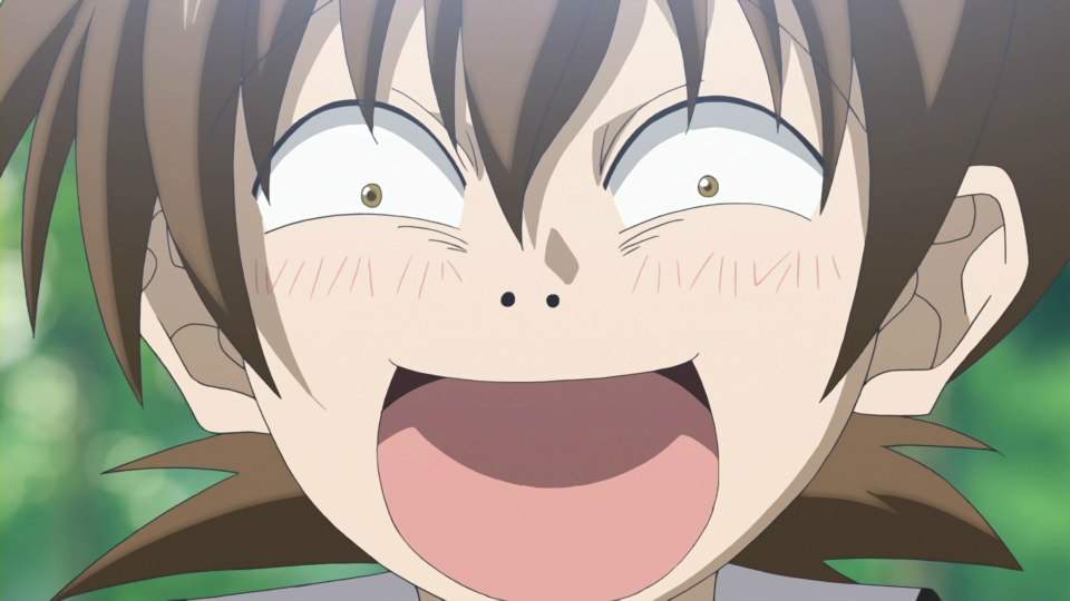 Screaming anime face