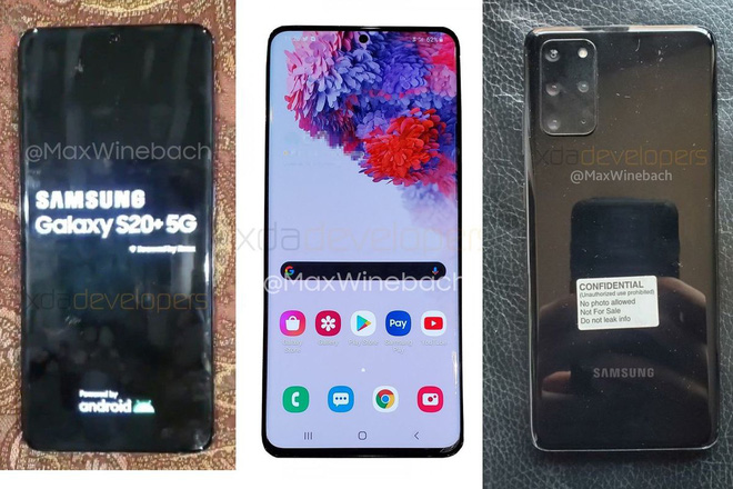 Lộ ảnh thực tế Samsung Galaxy S20 +, màn hình đục lỗ giống Note 10, cụm camera sau hình chữ nhật - Ảnh 1. Lộ ảnh thực tế Samsung Galaxy S20 +, màn hình đục lỗ giống Note 10, cụm camera sau hình chữ nhật - Ảnh 1.