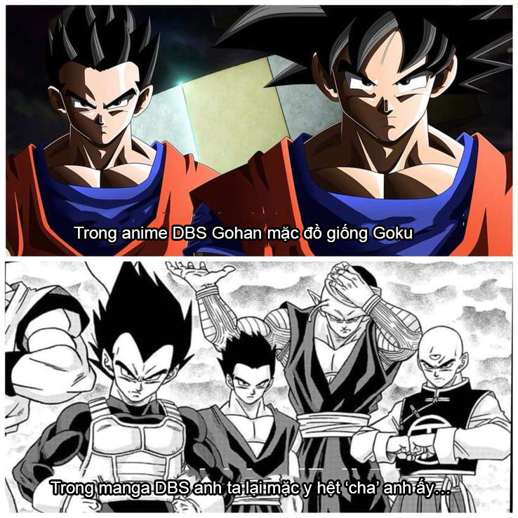  Dragon Ball Piccolo es el 'padre' de Gohan a través de una serie de memes de fanáticos 