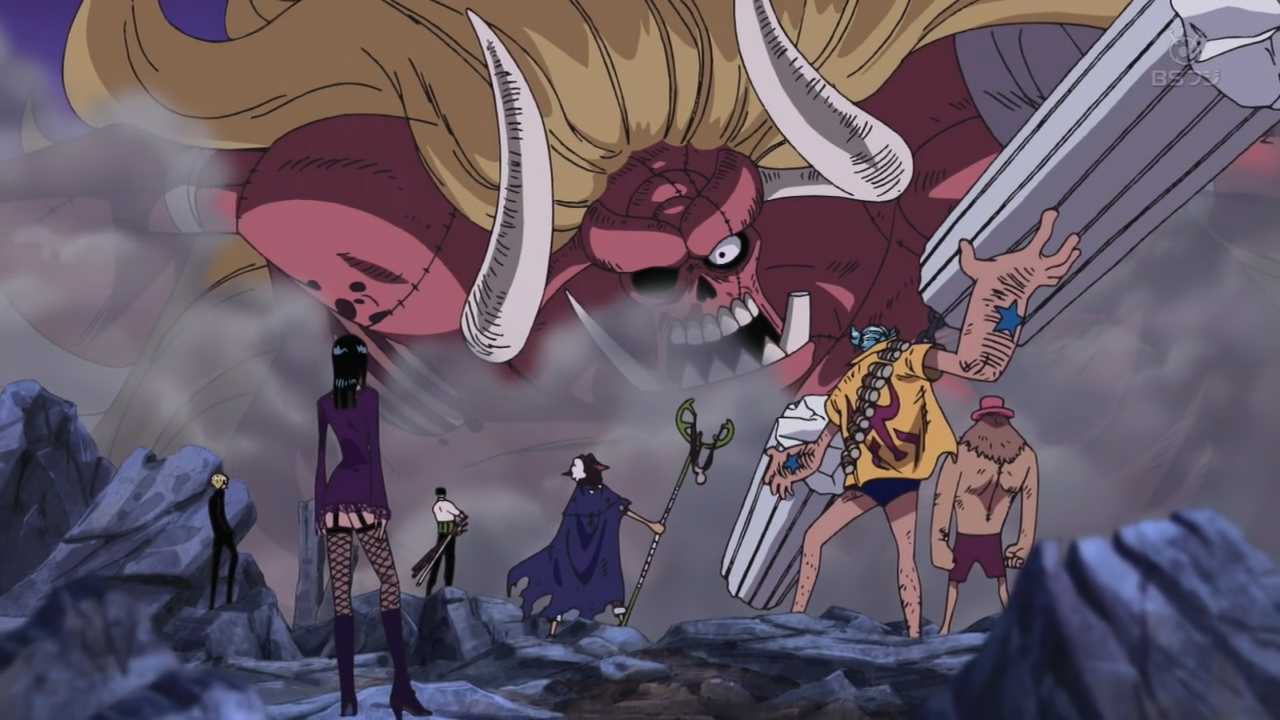 Nightmare luffy vs oars moriah какая серия