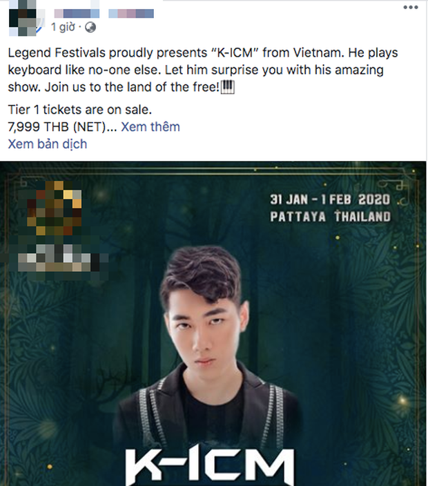 Khổ thân K-ICM, sang Thái biểu diễn còn bị cộng đồng mạng Việt Nam mò sang công kích, buộc BTC phải gỡ bài đăng - Ảnh 2.