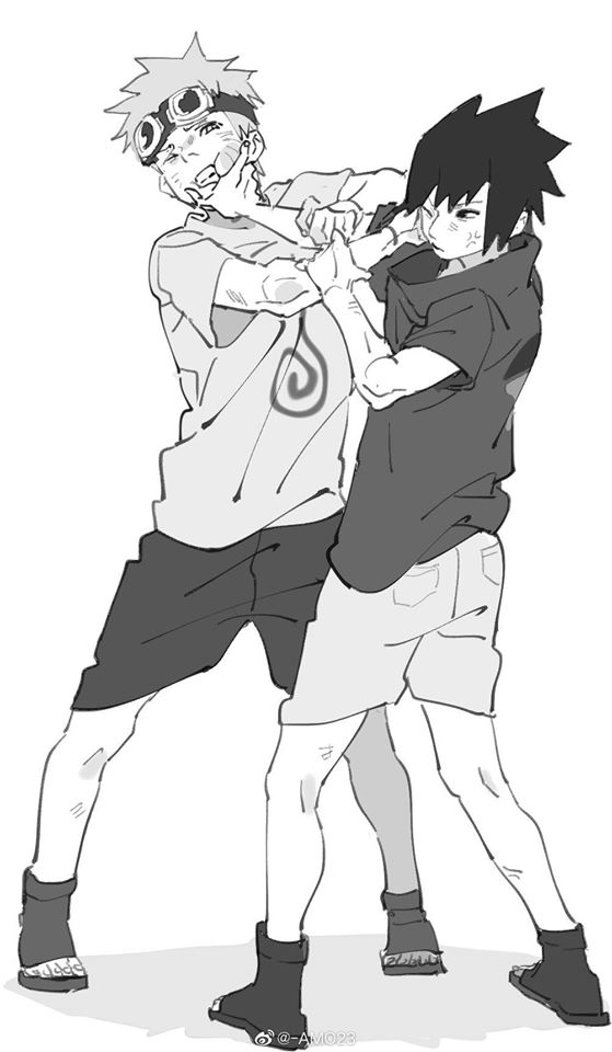 Naruto và Sasuke, tình bạn trên mức bè và quan hệ đối thủ giúp nhau cùng mạnh hơn - Ảnh 2.