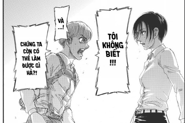 Attack on Titan: Armin chính thức quay lưng với người bạn nối khố Eren, lớn tiếng với cả Mikasa - Ảnh 3.