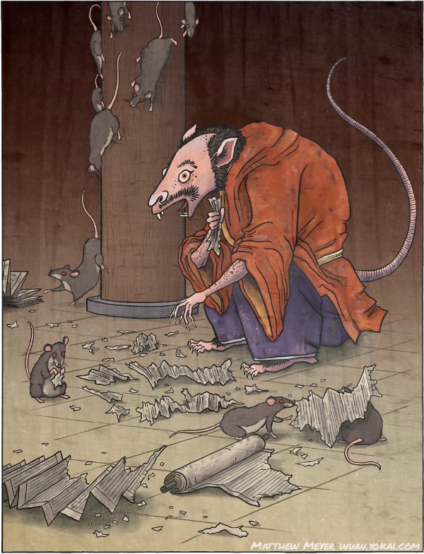 Rùng mình với Tesso - Yêu quái Chuột nổi tiếng của Bình An Kinh - Ảnh 4.