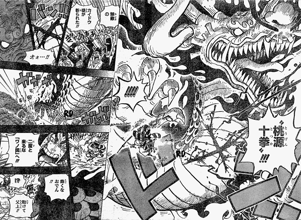 Spoiler One Piece 970 Oden Quyết Chiến Với Kaido Dung Song Kiếm Tha Thu Cho Rồng Khổng Lồ