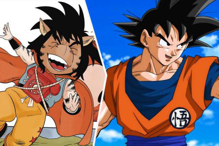 Jobu, phiên bản nhái của Son Goku (bên trái) từng xuất hiện trong vũ trụ DC