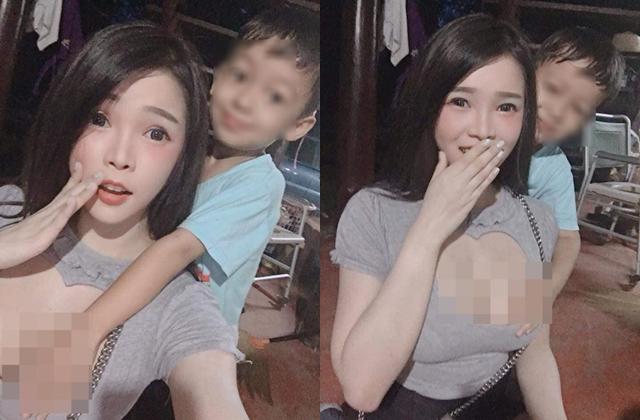 Khó thở trước vẻ gợi cảm của hot girl nổi tiếng, từng câu like bằng cách để bé trai đặt tay lên vòng 1 khủng - Ảnh 2.