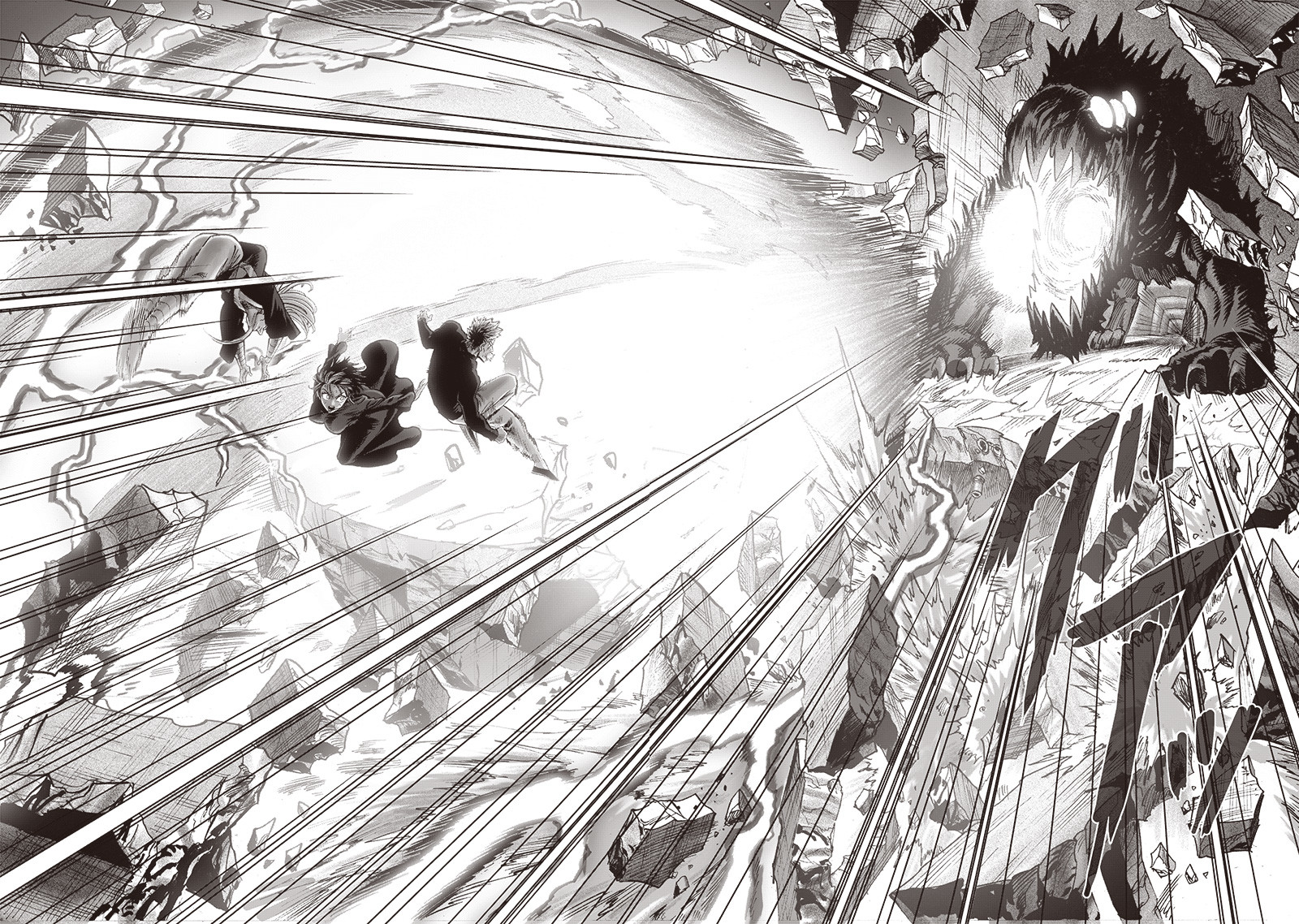 Tác giả One Punch Man tiếp tục chỉnh sửa chương 123, cho độc giả mãn