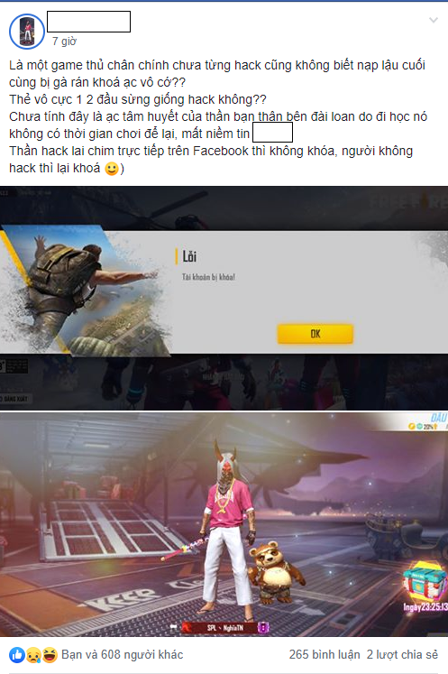 Free Fire: Game thủ đau đầu với vấn nạn hack và chủ trương “khóa nhầm còn hơn bỏ sót” của Garena - Ảnh 5.