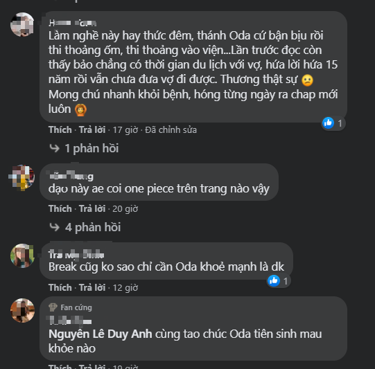 Dành tặng cho tác giả Oda