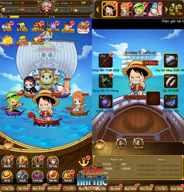 Game One Piece siêu nóng sắp ra mắt - Mộng Hải Tặc Mobile và 5 lý do nhất định các fan cuồng phải thử! - Ảnh 8.