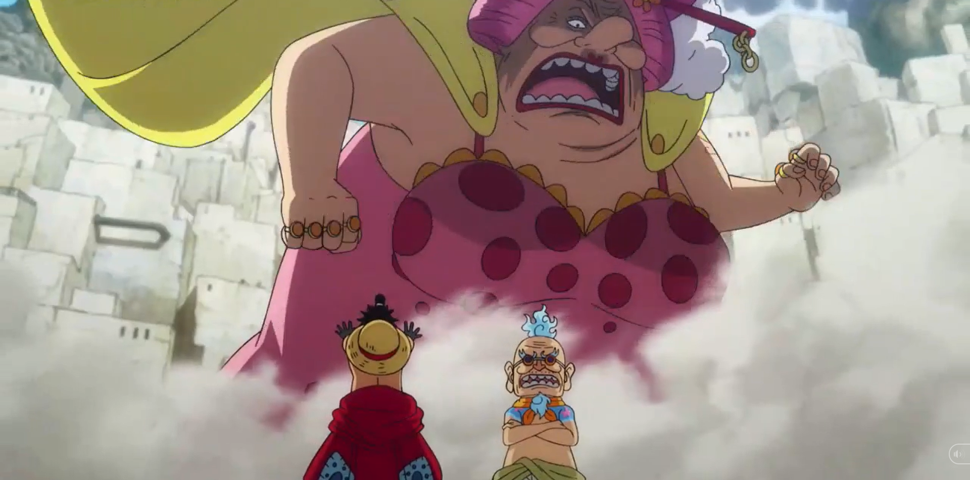 điểm Nhấn Anime One Piece Tập 946 Big Mom Lấy Lại Ky ức Nha Ngục Udon Nao Loạn