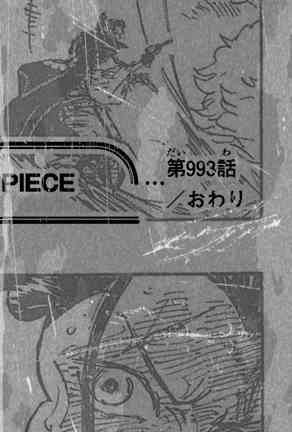 Hình ảnh mới nhất về One Piece chap 993