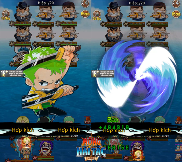 Game One Piece siêu HOT của tháng 10 - Mộng Hải Tặc Mobile chính thức ra mắt, tặng ngay 1000 Giftcode - Ảnh 3.