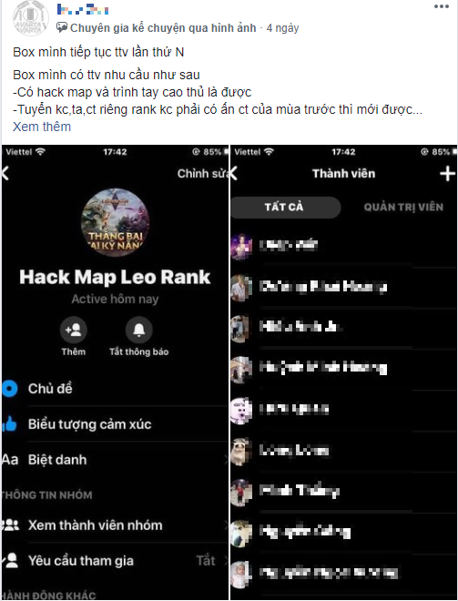 Đây! Bằng chứng cho thấy rank Liên Quân đang rất “nát”, nhiều cao thủ trăm sao đều là hacker chuyên nghiệp - Ảnh 4.