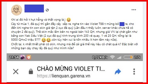 Thả rồi lại nhốt item có giá đắt kỷ lục, Garena khiến game thủ Liên Quân hóng hàng sale thất vọng - Ảnh 4.