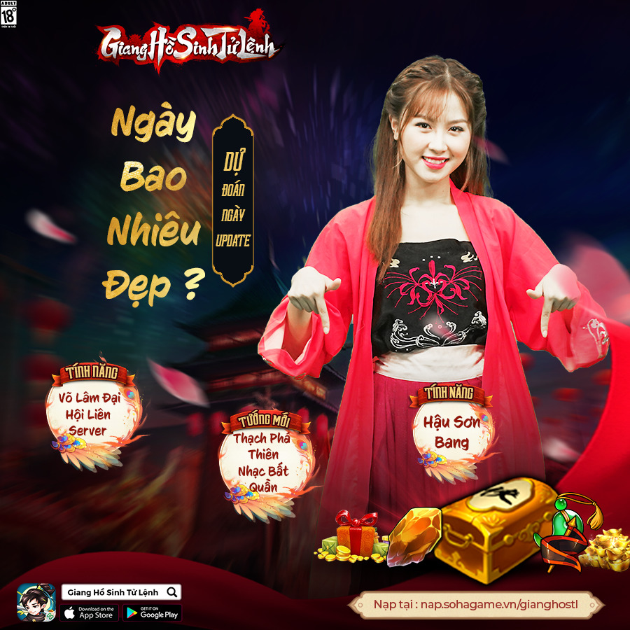 Giang Hồ Sinh Tử Lệnh giới thiệu Big Update 1.0: 2 tướng Thần Thoại mới, liên đấu liên server và phụ bản dành riêng cho bang hội - Ảnh 1. Giang Hồ Sinh Tử Lệnh giới thiệu Big Update 1.0: 2 tướng Thần Thoại mới, liên đấu liên server và phụ bản dành riêng cho bang hội - Ảnh 1.