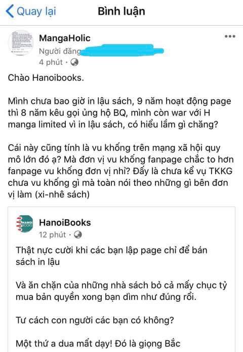 Drama cực gắt về Hanoibooks: Đã vi phạm bản quyền còn trả treo với fan khi nhận góp ý? - Ảnh 7.