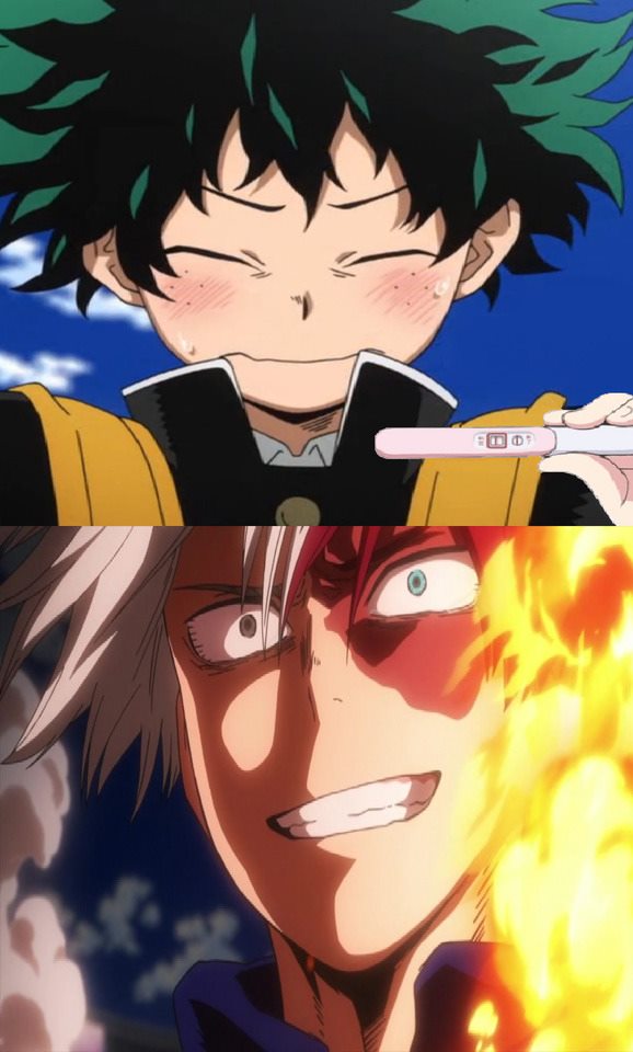Chết cười với loạt ảnh chế biểu cảm khi thấy que thử thai 2 vạch của các nhân vật anime đình đám - Ảnh 12.