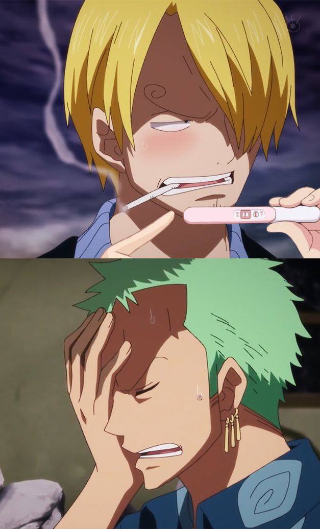 Chết cười với loạt ảnh chế biểu cảm khi thấy que thử thai 2 vạch của các nhân vật anime đình đám - Ảnh 13.