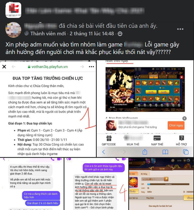 HOT: Đại gia vào tận group đầu não bí mật toàn các nhân viên cao cấp ngành game để bóc phốt nhưng bị... mắng ngược, phản damage cực căng - Ảnh 3. HOT: Đại gia vào tận group đầu não bí mật toàn các nhân viên cao cấp ngành game để bóc phốt nhưng bị... mắng ngược, phản damage cực căng - Ảnh 3.