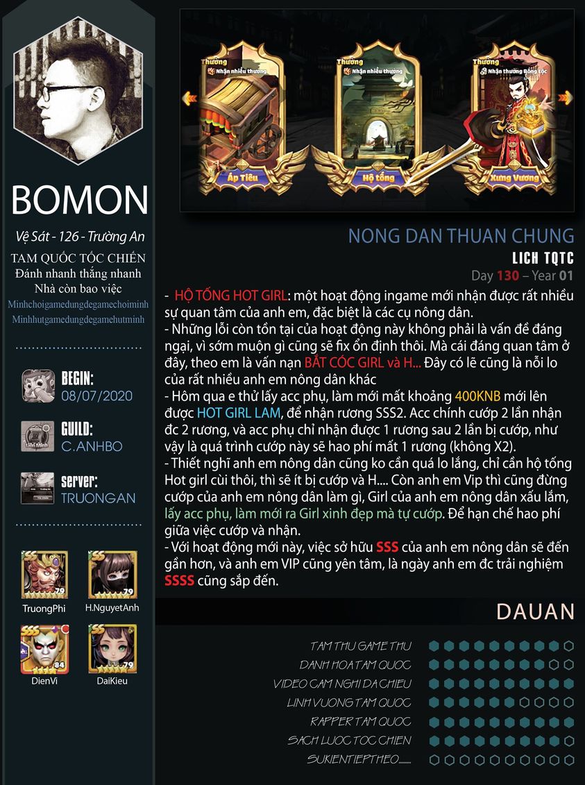 Hot girl, bắt cóc, chiếm đoạt: Loạt từ khóa nhạy cảm đang cực HOT trong game chiến thuật, chiếm spotlight hơn cả Lữ Bố - Ảnh 10. Hot girl, bắt cóc, chiếm đoạt: Loạt từ khóa nhạy cảm đang cực HOT trong game chiến thuật, chiếm spotlight hơn cả Lữ Bố - Ảnh 10.