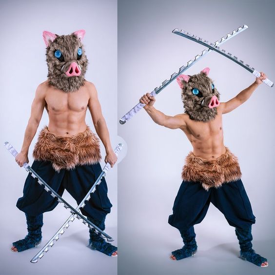 Mãn nhãn ngắm loạt ảnh cosplay cực chất về Đấng ỉn Inosuke trong Kimetsu no Yaiba - Ảnh 12.