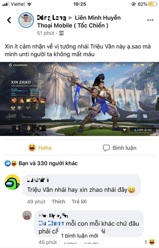 Game thủ lên án LMHT: Tốc Chiến là game nhái Liên Quân, cho rằng “Triệu Vân fake” thực sự vô dụng - Ảnh 3.