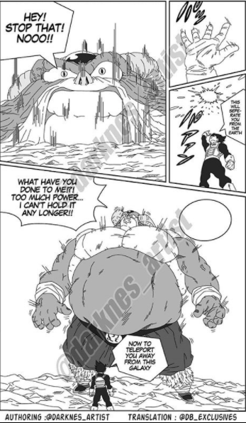 Dragon Ball Super: Fan tưởng tượng Vegeta sẽ hy sinh để cứu Trái đất khỏi Moro - Ảnh 3.