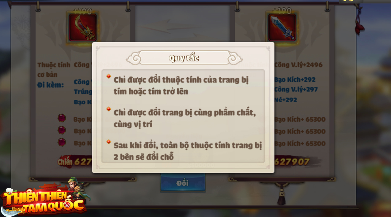 Fan chiến thuật chấm điểm 10 cho Thiên Thiên Tam Quốc: Tướng đổi ngang đồ, tha hồ xoay team, bảo toàn 100% tài nguyên! - Ảnh 6. Fan chiến thuật chấm điểm 10 cho Thiên Thiên Tam Quốc: Tướng đổi ngang đồ, tha hồ xoay team, bảo toàn 100% tài nguyên! - Ảnh 6.