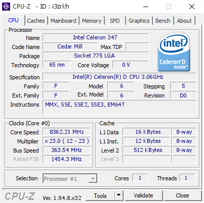 Trố mắt với màn ép xung CPU Intel Celeron 14 năm tuổi vượt 8 GHz, buff đến 173% - Ảnh 1. Trố mắt với màn ép xung CPU Intel Celeron 14 năm tuổi vượt 8 GHz, buff đến 173% - Ảnh 1.