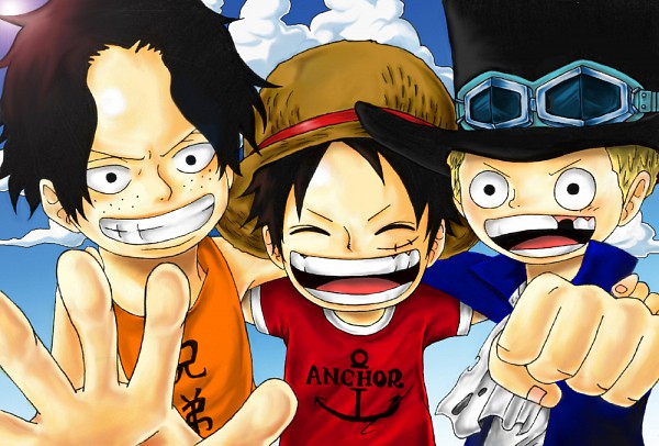 One Piece: Điểm chung của 3 anh em Luffy chính là sự liều lĩnh và thích đối đầu với hàng khủng - Ảnh 2.