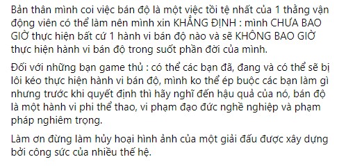 Levi chính thức lên tiếng, tiết lộ danh tính kẻ tình nghi tung tin Đội trưởng GAM bán độ: Tự xưng là quản lý của Dia1 - Ảnh 3.