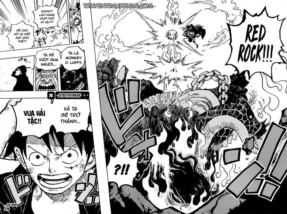 Nếu bạn là fan của bộ truyện One Piece thì chắc chắn không thể bỏ qua hình ảnh Luffy và Kaido này. Hai nhân vật quan trọng của câu chuyện này sẽ đem đến cho bạn những thước phim đầy kịch tính và hấp dẫn.