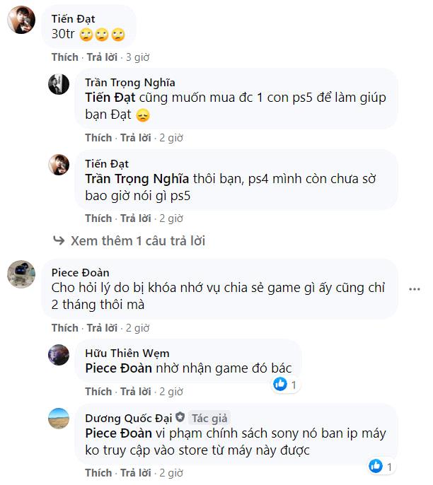 Game thủ Việt kêu trời vì bị khóa tài khoản PS5, PS4 - Ảnh 7.