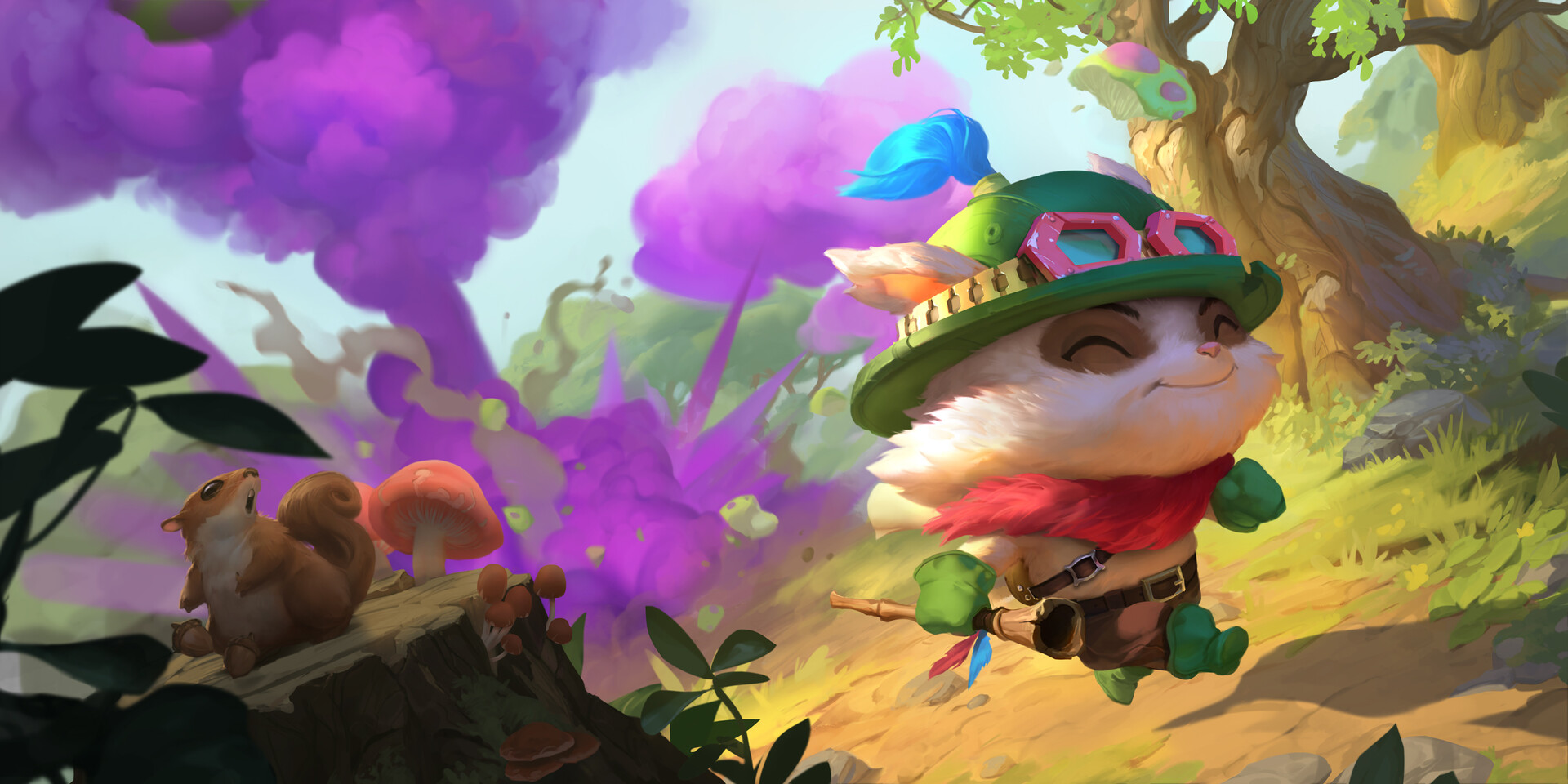 Hình ảnh và hình nền tướng Teemo Trinh Sát Nhanh Nhẹn trong LOL