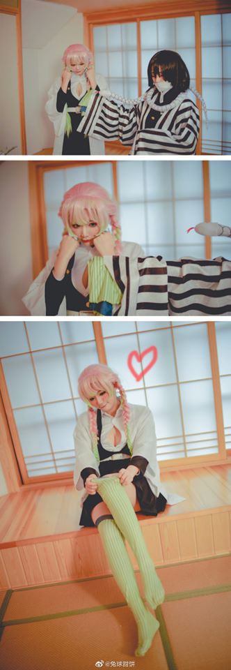 Kimetsu no Yaiba: Nhìn loạt ảnh cosplay Xà Trụ và Luyến Trụ mà tưởng họ yêu nhau đến nơi rồi - Ảnh 15.