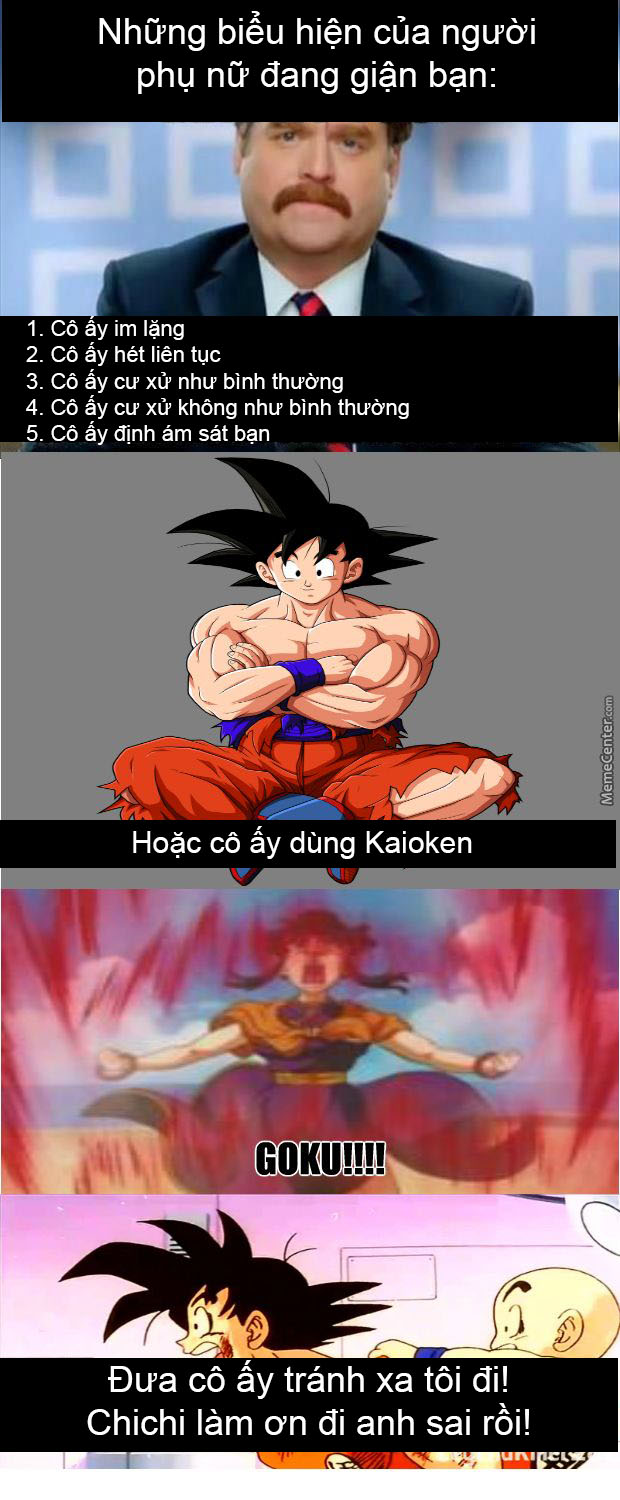 Dragon Ball: Vợ chồng Goku và Chichi trở thành bể muối để fan chế meme hài hước - Ảnh 10.