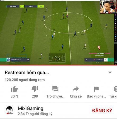 Tứ Hoàng Streamer Việt vẫn là thứ gì đó rất đặc biệt, chơi game sương sướng cũng có 120.000 người xem - Ảnh 2.