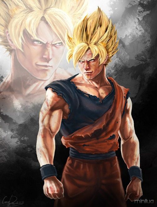 Giật mình khi thấy các nhân vật trong Dragon Ball được vẽ lại theo phong cách thực tế pha lẫn chút rùng rợn - Ảnh 7.